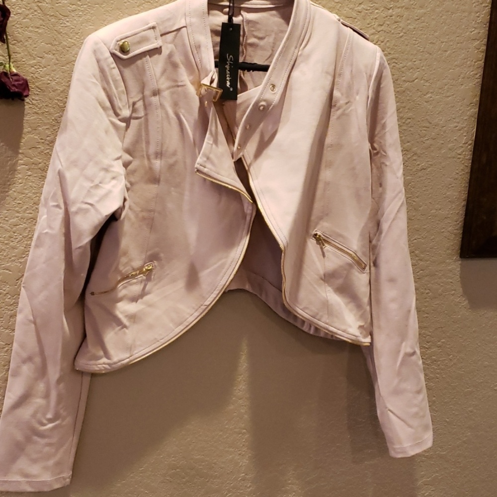 Brand new blush jacket